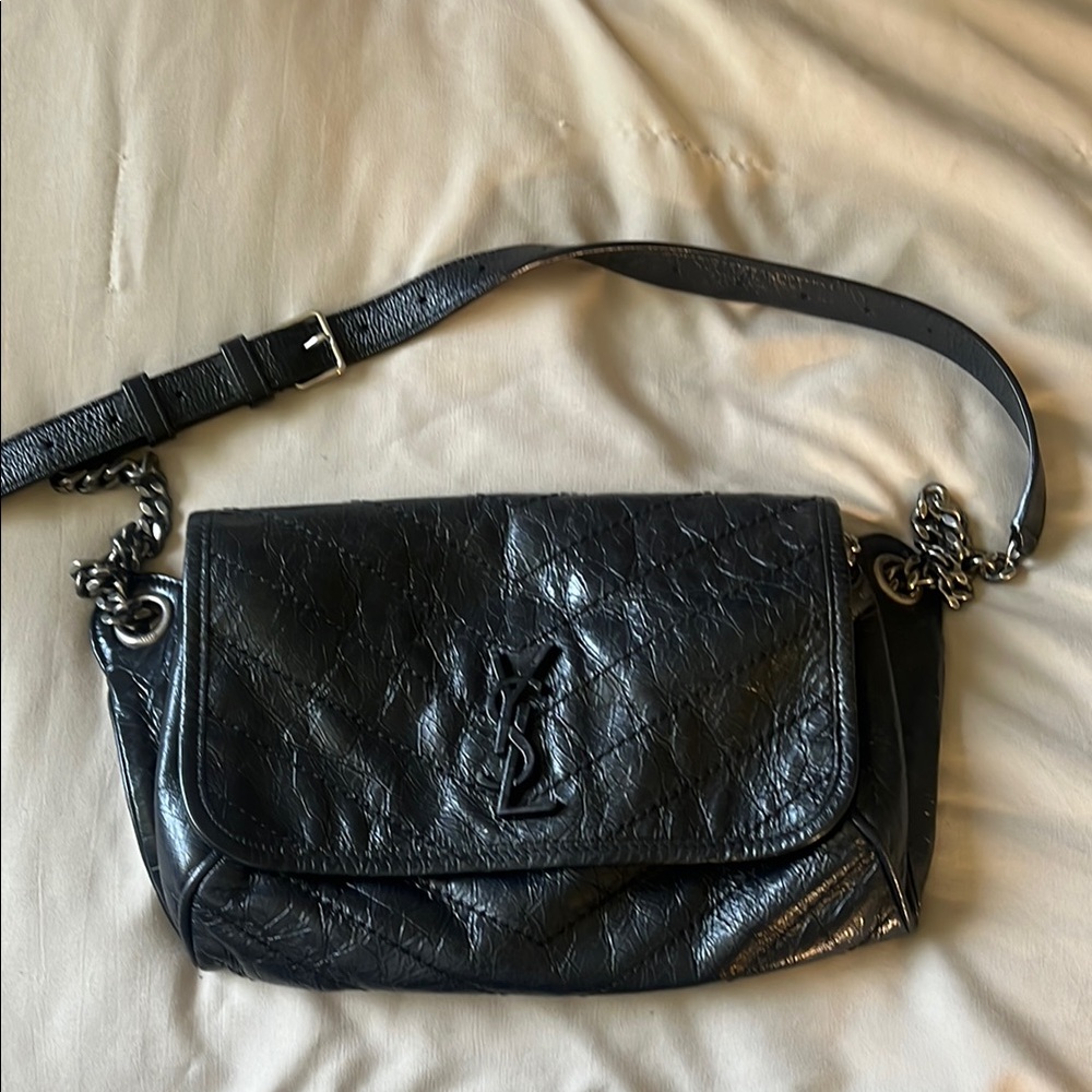 Yves Saint Laurent Black Shoulder Bag